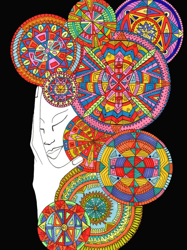 Mandala wig